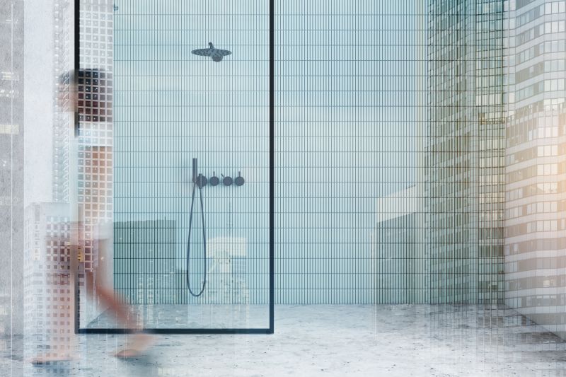 Tile Patterns in Modern Shower